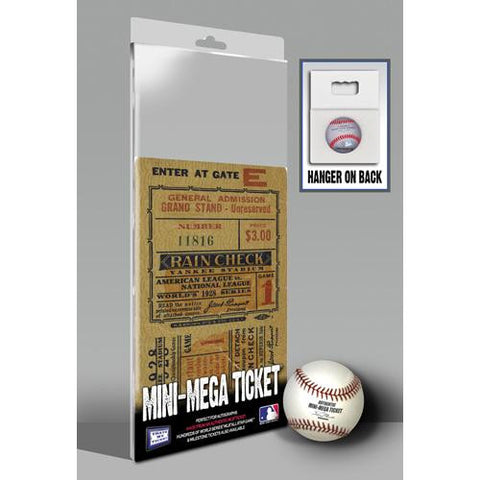 1928 World Series Mini-Mega Ticket - New York Yankees