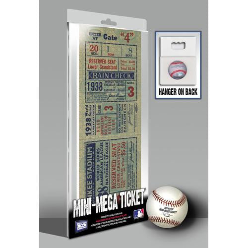 1938 World Series Mini-Mega Ticket - New York Yankees