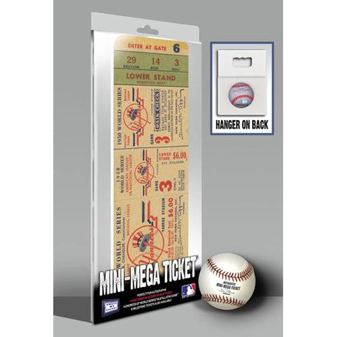 1950 World Series Mini-Mega Ticket - New York Yankees