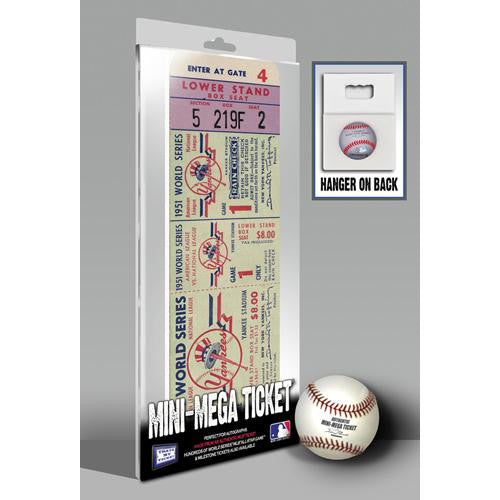 1951 World Series Mini-Mega Ticket - New York Yankees