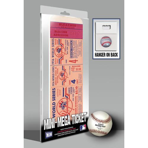 1956 World Series Mini-Mega Ticket - New York Yankees