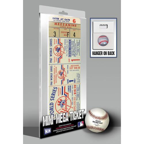 1961 World Series Mini-Mega Ticket - New York Yankees