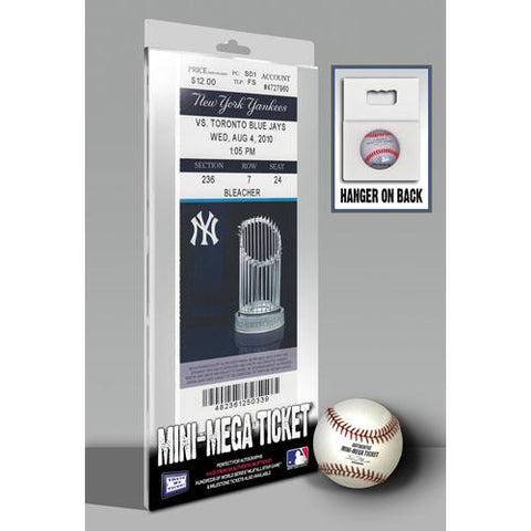 Alex Rodriguez 600th Home Run Mini-Mega Ticket - New York Yankees