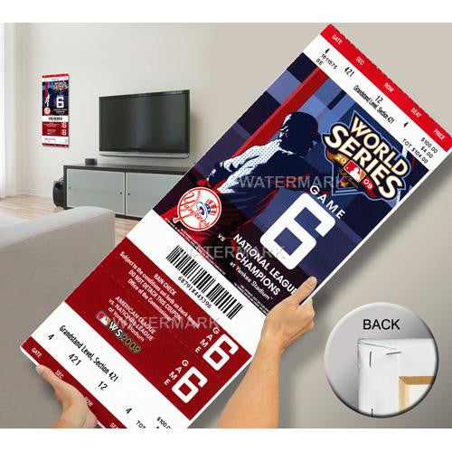 2009 World Series Mega Ticket - New York Yankees