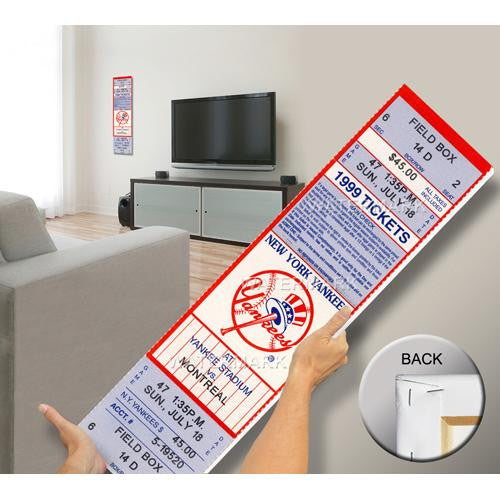 David Cone Perfect Game Mega Ticket - New York Yankees