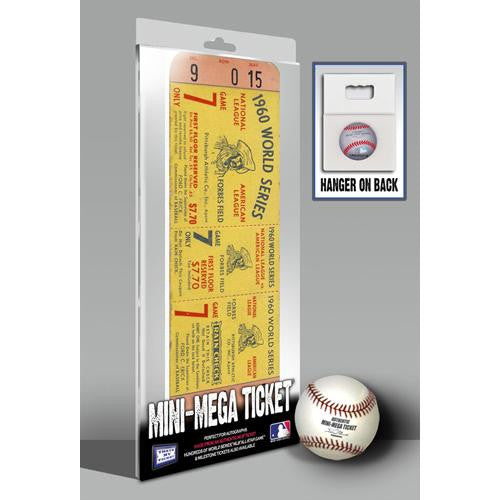 1960 World Series Mini-Mega Ticket - Pittsburgh Pirates