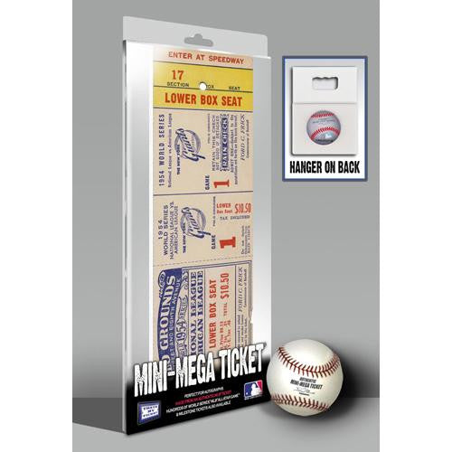 1954 World Series Mini-Mega Ticket - New York Giants