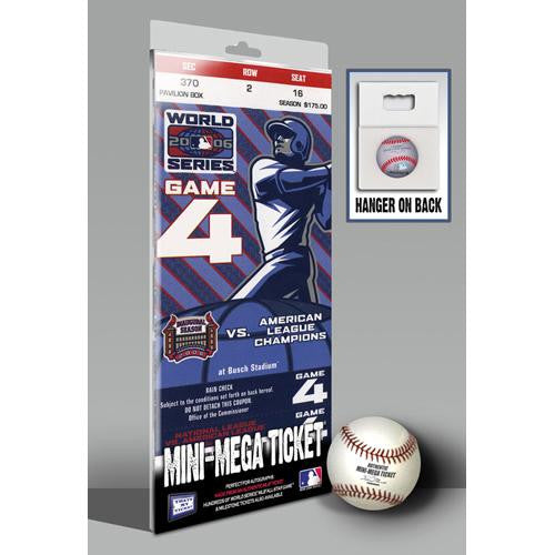2006 World Series Mini-Mega Ticket - St Louis Cardinals