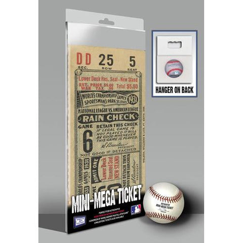 1931 World Series Mini-Mega Ticket - St Louis Cardinals
