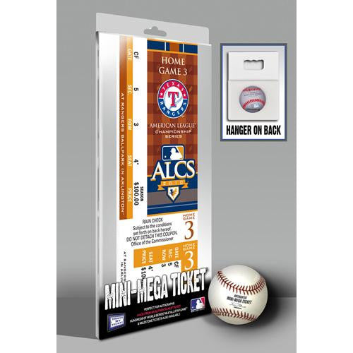 2010 ALCS Mini-Mega Ticket - Texas Rangers