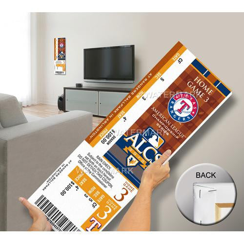 2010 ALCS Mega Ticket - Texas Rangers