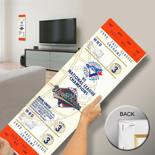 1992 World Series Mega Ticket - Toronto Blue Jays