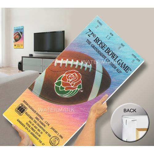 1986 Rose Bowl Mega Ticket - UCLA Bruins