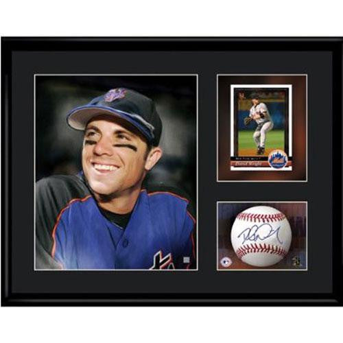 New York Mets MLB David Wright Limited Edition Lithograph With Facsimile Signature