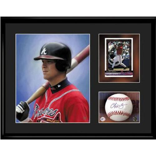 Atlanta Braves MLB Chipper Jones- Limited Edition Toon Collectible With Facsimile Signature.