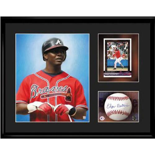 Atlanta Braves MLB Edgar Renteria- Limited Edition Toon Collectible With Facsimile Signature.