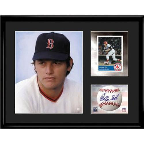 Boston Red Sox MLB Carlton Fisk- Limited Edition Toon Collectible With Facsimile Signature.