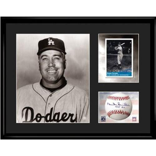 Los Angeles Dodgers MLB Duke Snider Limited Edition Lithograph With Facsimile Signature