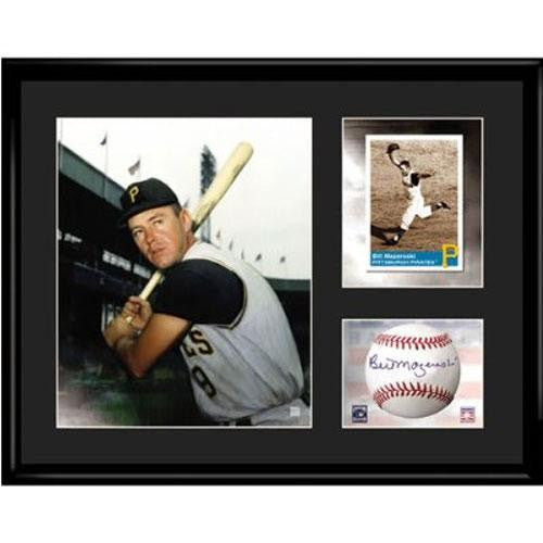 Pittsburgh Pirates MLB Bill Mazeroski Limited Edition Lithograph With Facsimile Signature