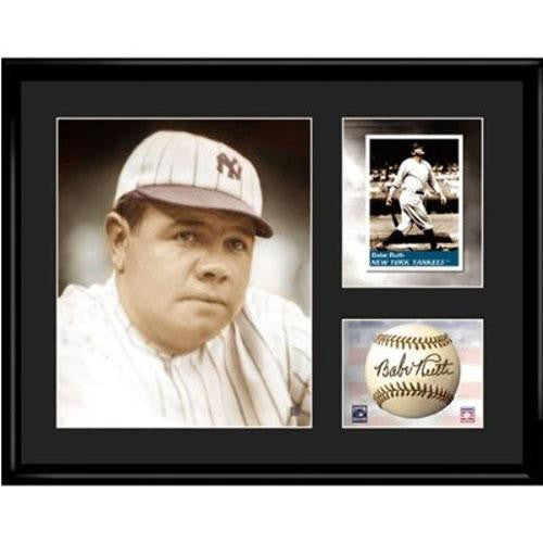 New York Yankees MLB Babe Ruth- Limited Edition Toon Collectible With Facsimile Signature.