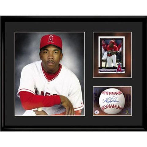 Anaheim Angels MLB Garrett Anderson- Limited Edition Toon Collectible With Facsimile Signature.