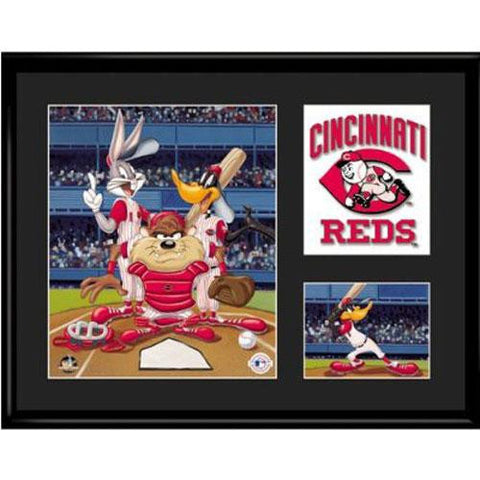 Cincinnati Reds MLB Limited Edition Lithograph Featuring The Looney Tunes As