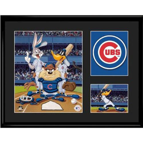 Chicago Cubs MLB Limited Edition Lithograph Featuring The Looney Tunes As Chicago Cubs