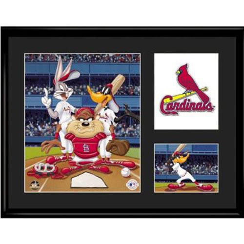 St. Louis Cardinals MLB Limited Edition Lithograph Featuring The Looney Tunes As St. Louis Cardinals
