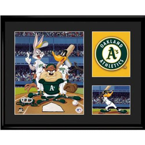 Oakland Athletics MLB Limited Edition Lithograph Featuring The Looney Tunes As Oakland A'S