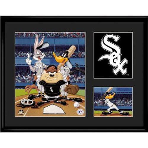 Chicago White Sox MLB Limited Edition Lithograph Featuring The Looney Tunes As Chicago White Sox's