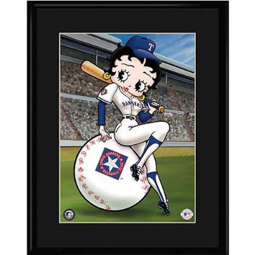 Texas Rangers MLB Betty On Deck Collectible