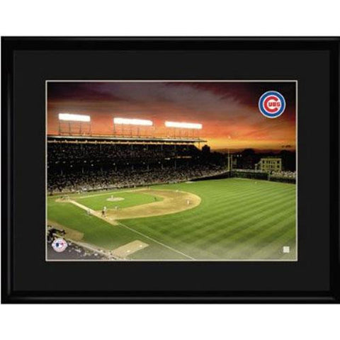 Chicago Cubs MLB Wrigley Field Stadium Lithograph