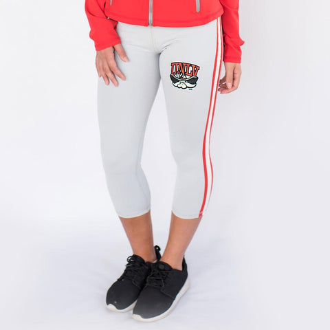 UNLV Runnin Rebels NCAA Womens Yoga Pant (Grey) (Small)