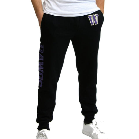 Washington Huskies NCAA Mens Jogger Pant (Black)