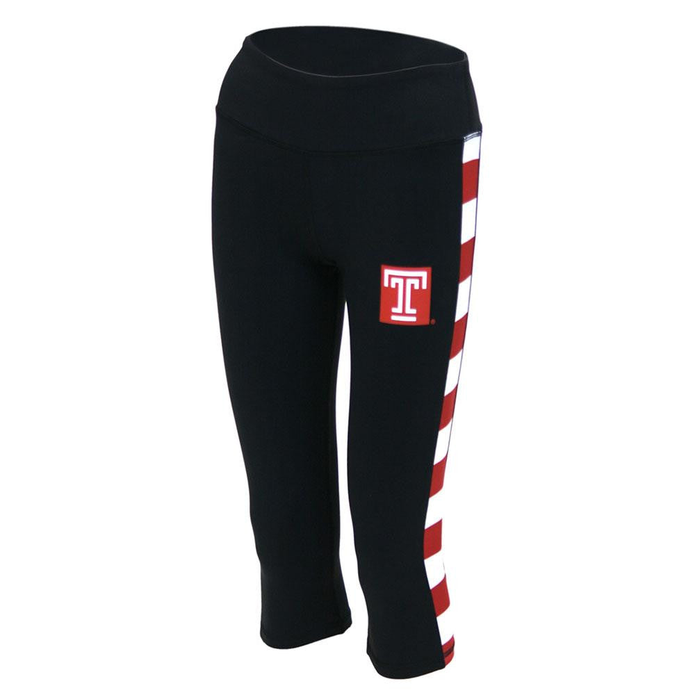 Temple Owls NCAA Womens Yoga Pant (Black)