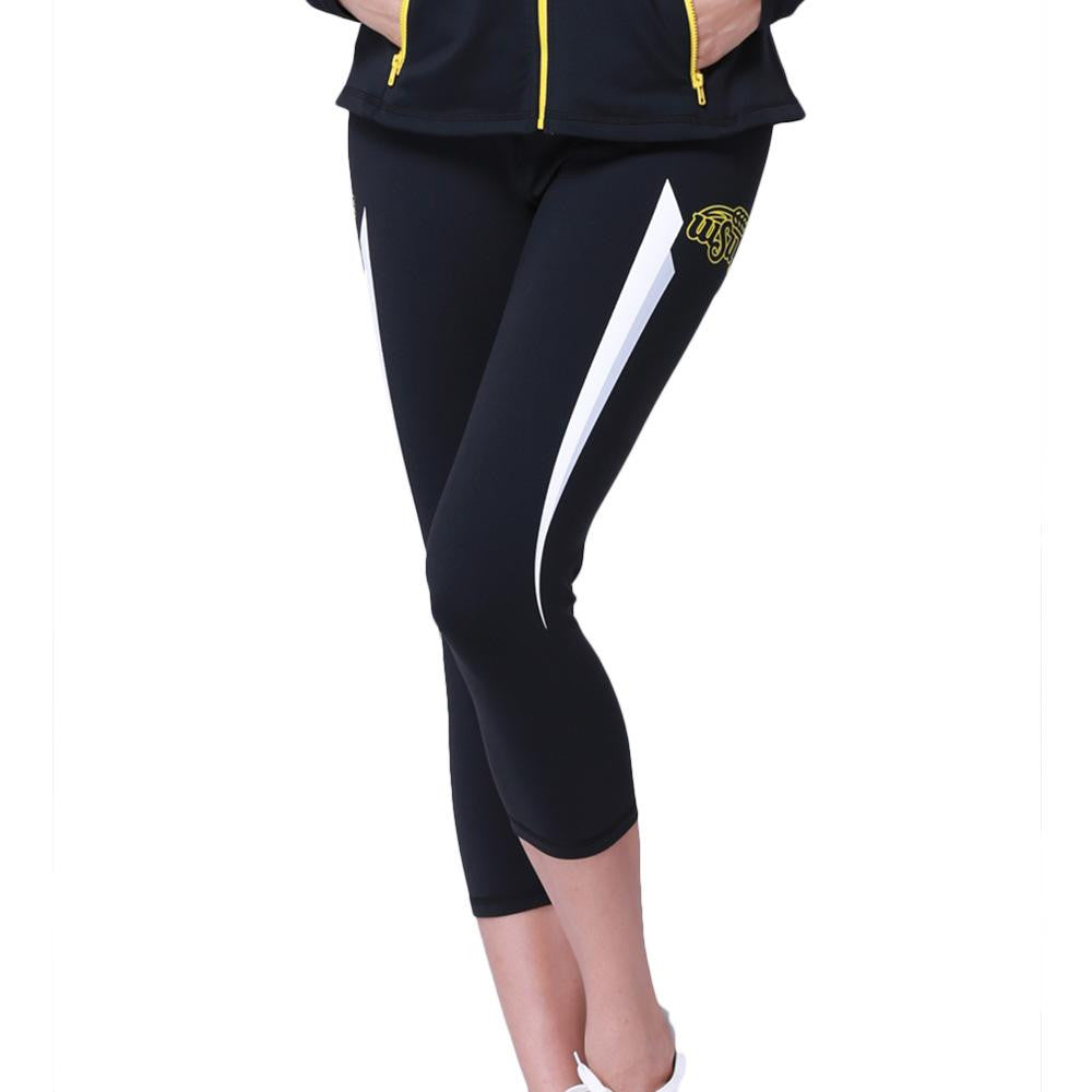 Wichita State Shockers NCAA Womens Yoga Pant (Black) (Small)