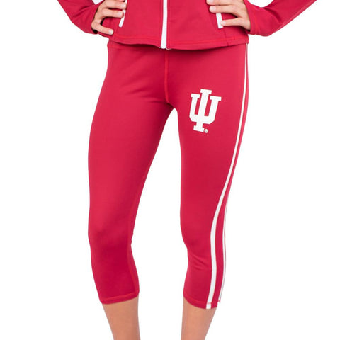 Indiana Hoosiers NCAA Womens Yoga Pant (Red)