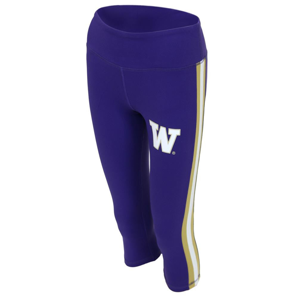 Washington Huskies NCAA Womens Yoga Pant (Purple) (X-Small)