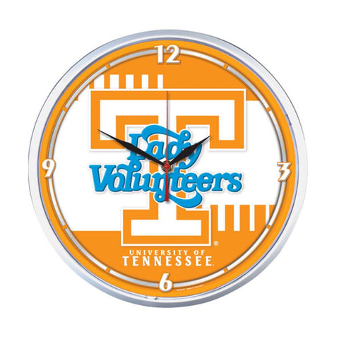 Tennessee Volunteers NCAA Round Wall Clock