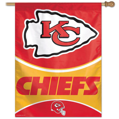 Kansas City Chiefs NFL Vertical Flag (27x37)