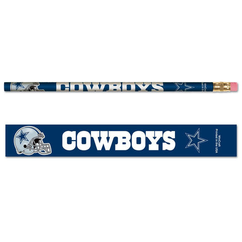 Dallas Cowboys NFL Pencil 6-pack