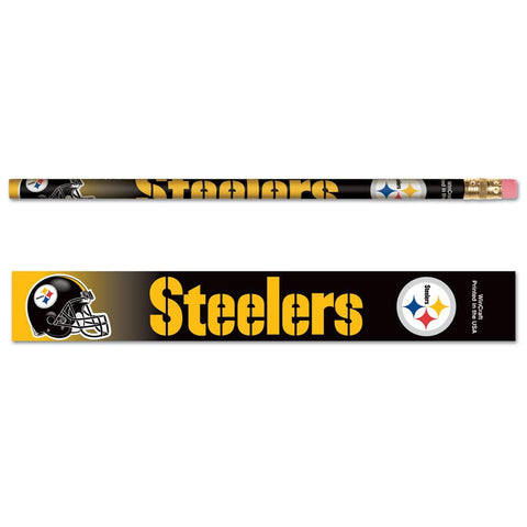 Pittsburgh Steelers NFL Pencil 6-pack