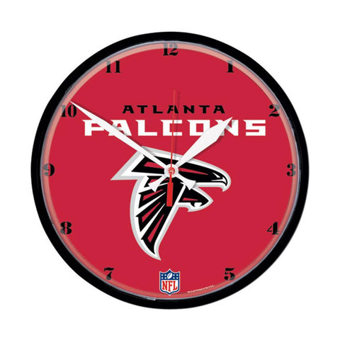 Atlanta Falcons NFL Round Wall Clock