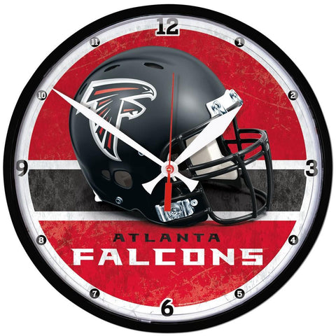 Atlanta Falcons NFL Round Wall Clock