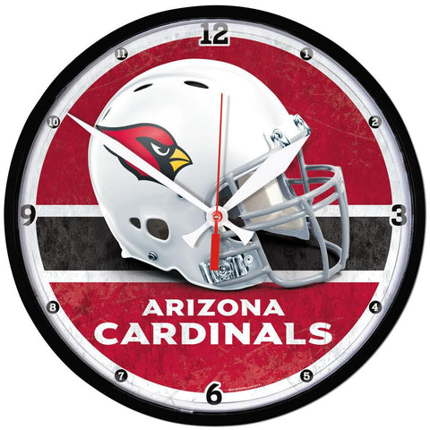 Arizona Cardinals NFL Round Wall Clock