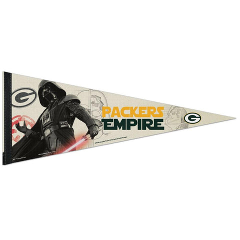 Green Bay Packers NFL Star Wars Darth Vader Premium Pennant (12in. x 30in.)