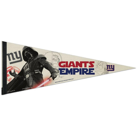 New York Giants NFL Star Wars Darth Vader Premium Pennant (12in. x 30in.)