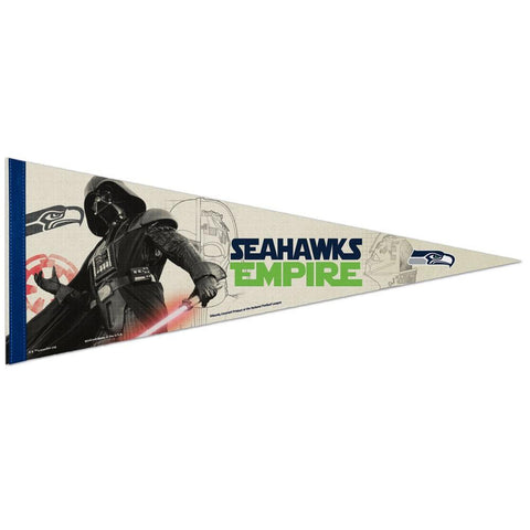 Seattle Seahawks NFL Star Wars Darth Vader Premium Pennant (12in. x 30in.)