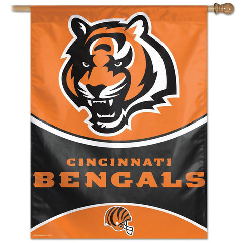 Cincinnati Bengals NFL Vertical Flag (27x37)
