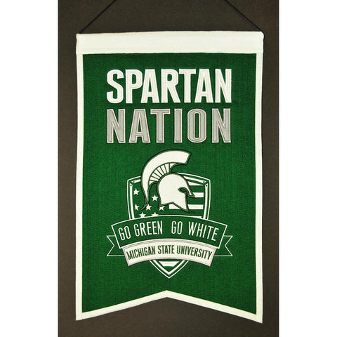 Michigan State Spartans NCAA Nations Banner (15x20)